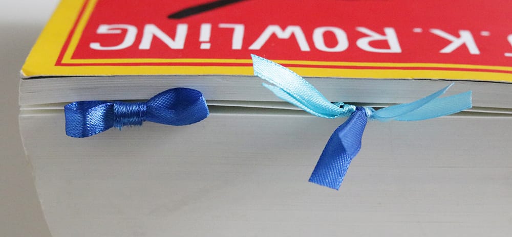 paperclip DIY boekenleggers