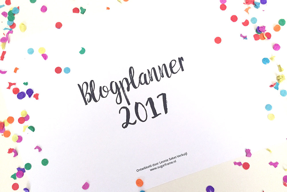 blogplanner 2017