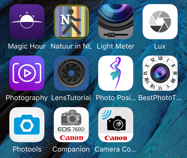 apps voor fotografen